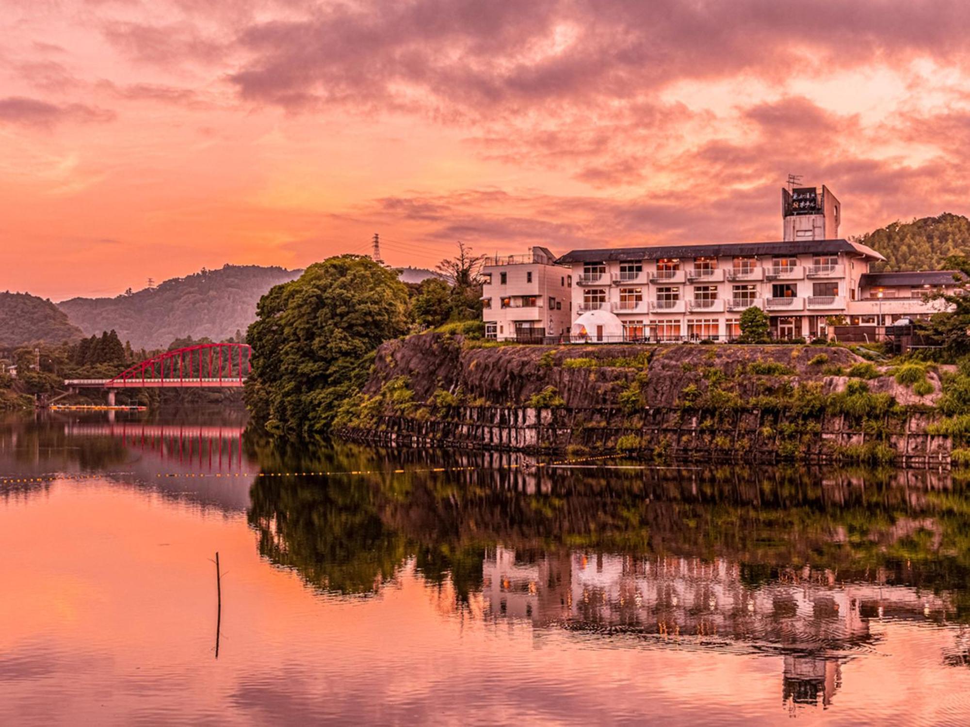 Kameyama Onsen Hotel Kimicu Kültér fotó