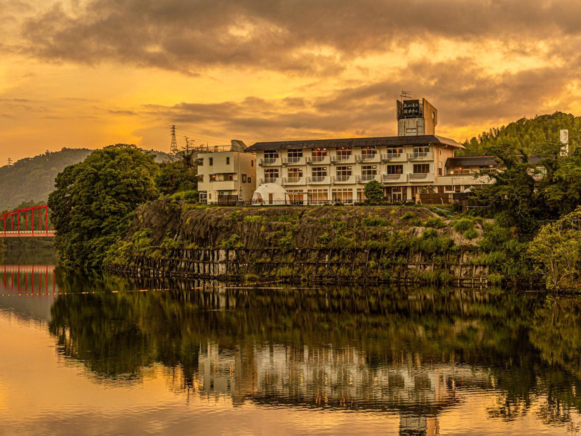 Kameyama Onsen Hotel Kimicu Kültér fotó