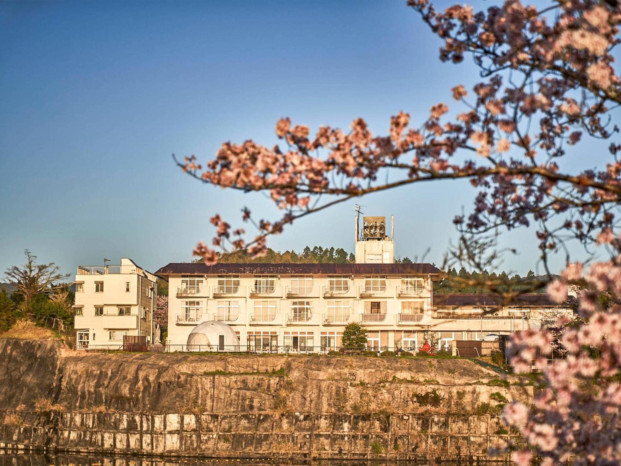 Kameyama Onsen Hotel Kimicu Kültér fotó